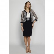 ΣΕΤ Φόρεμα αμάνικο - Ζακετάκι με δυνατότητα να γίνει κοντό μανίκι