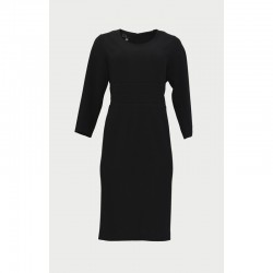 Φόρεμα πικέ με τρουακάρ μανίκι