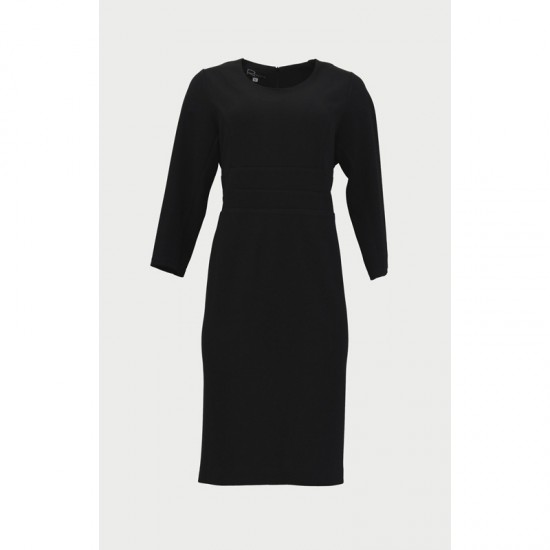 Φόρεμα πικέ με τρουακάρ μανίκι