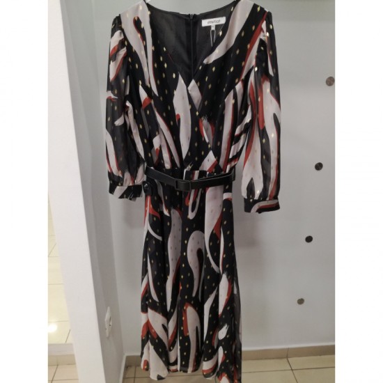 Μπλούζα υφασμάτινη με δαντέλα