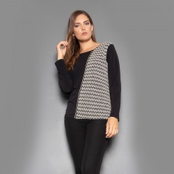 Μπλούζα mizoni με δαντέλα