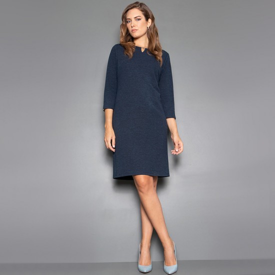 Φόρεμα Midi με μεταλάκια