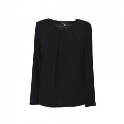 Μπλούζα βισκόζ με σούρα